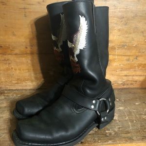 Harley biker boots